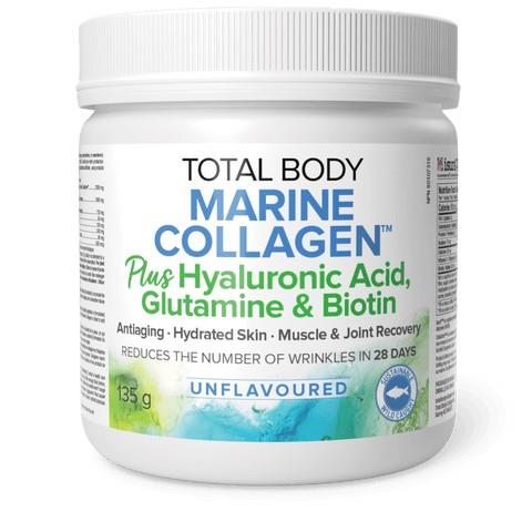 MARINE COLLAGEN + HYALURONIC ACID GLUTAMINE & BIOTIN - 135g