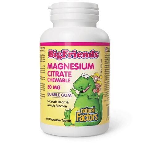 NF BIG FRIENDS MAG CITRATE 50MG / 60 CHEWABLE
