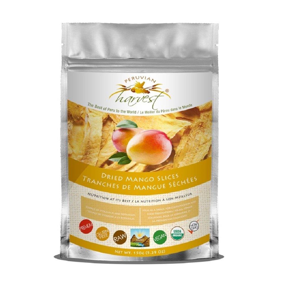 PERUVIAN HARVEST DRIED MANGO ORGANIC 150G