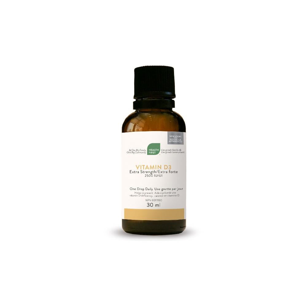 HEALTH FIRST VITAMIN D3 XSTR 25001U 30ML
