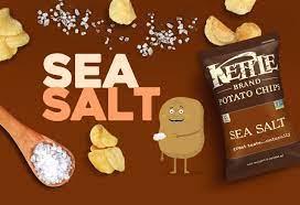 KETTLE CHIPS SEA SALT 397G