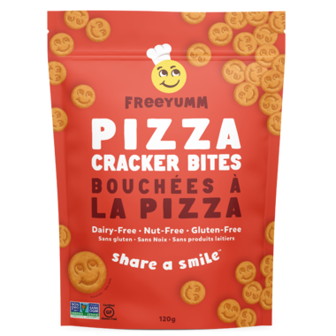 FREEYUMM CRACKER BITES PIZZA 120G