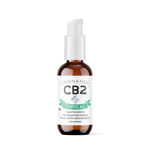 CANNANDA CB2 TOPICAL PAIN RELIEF OIL - 50ml