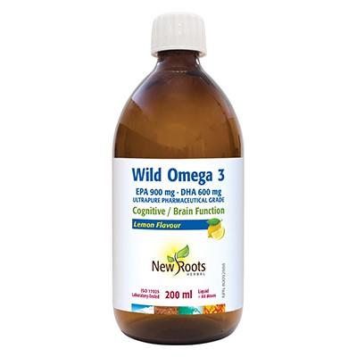 NR WILD OMEGA 3 EPA900/DHA600 LEMON 200ML