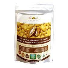PERUVIAN HARVEST CACAO BUTTER DROPS RAW 250G