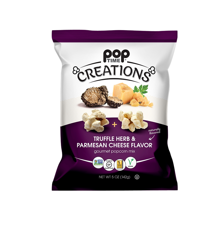 POP TIME POPCORN HERB/PARMESAN 142G
