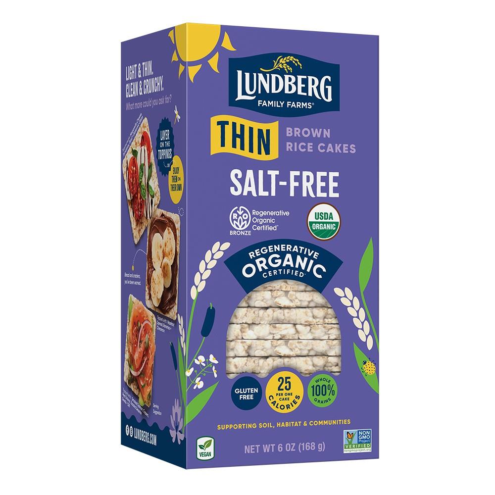 LFF RICE CAKES BR RICE UNSALTE 24 RICE CAKES/168G