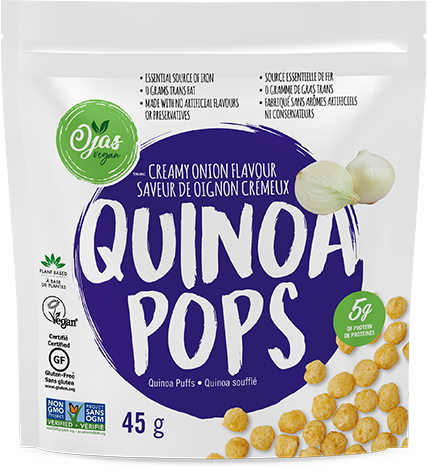 OJAS QUINOA POPS ONION 45G