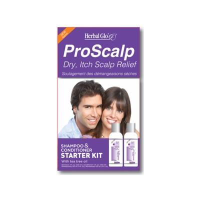HERBAL GLO PRO SCALP KIT SHAMPOO/CONDITIONER 2X120ML