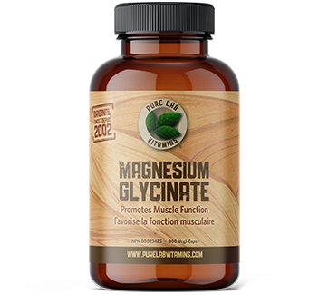 PURE LAB MAGNESIUM GLYCINATE 120VCAPS