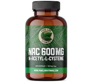 PURE LAB NAC 600MG / 120VCAPS