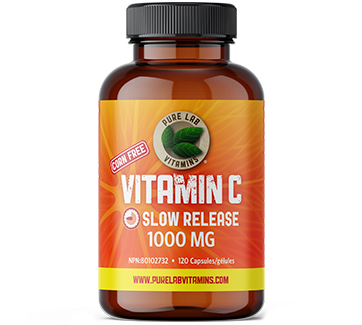 PURE LAB VIT C SLOW RELEASE 1000MG / 120CAPS