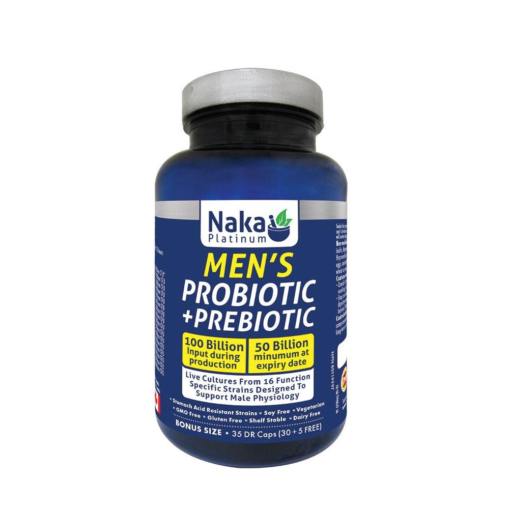 NAKA PROBIOTIC+PREBIOTIC MEN 35 DR CAPS