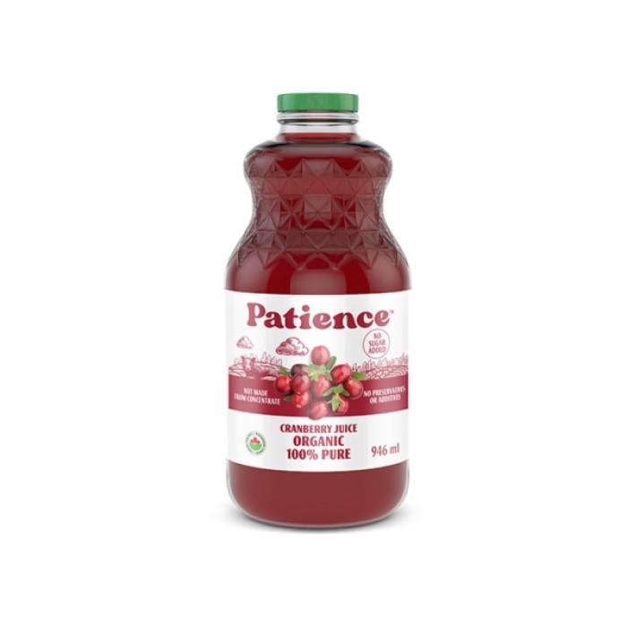 PATIENCE & CRANBERRY JUICE 100 946ML