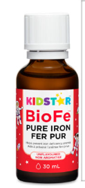 KIDSTAR BIO-FE PURE IRON UNFLA 30 ML