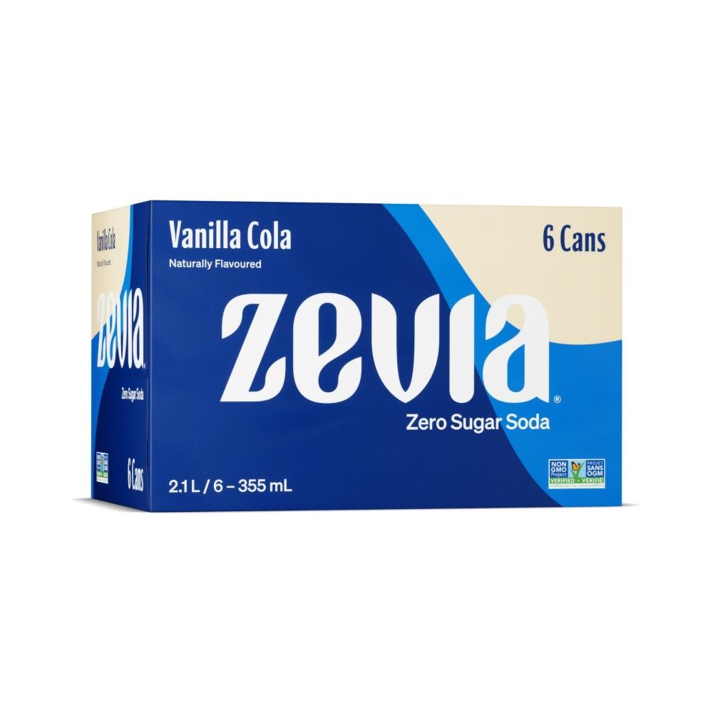 VANILLA COLA SODA - 6 x 355ml CASE