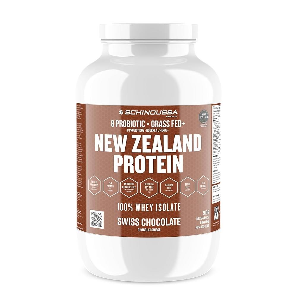 SCHINOUSSA PROTEIN POWDER CHOC 910 G