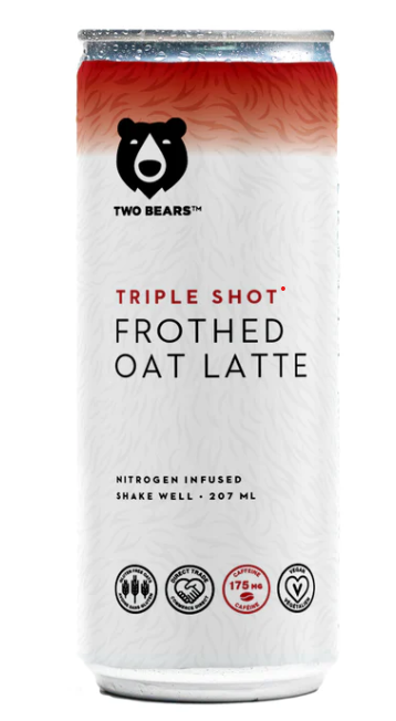 TWO B FROTHED OAT LATTE TRIPLE 207 ML