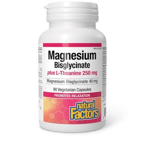 NF MAG BISGLYCINATE+L-THEANINE 40 MG, 250 MG / 90 VCAPS