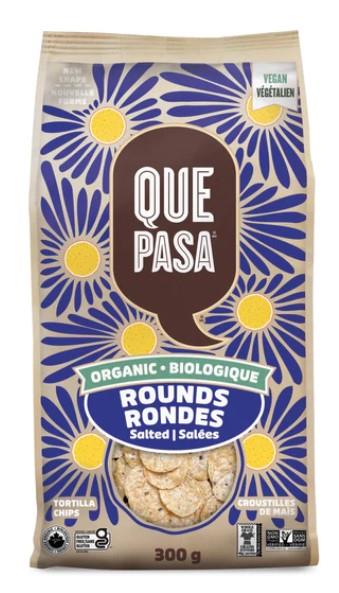 QUE PASA TORTILLA CHIPS ROUND 300 G