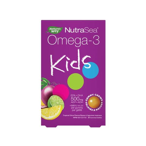 NUTRASEA OMEGA-3 EPA+DHA KIDS 500mg / 30 GUMMIES