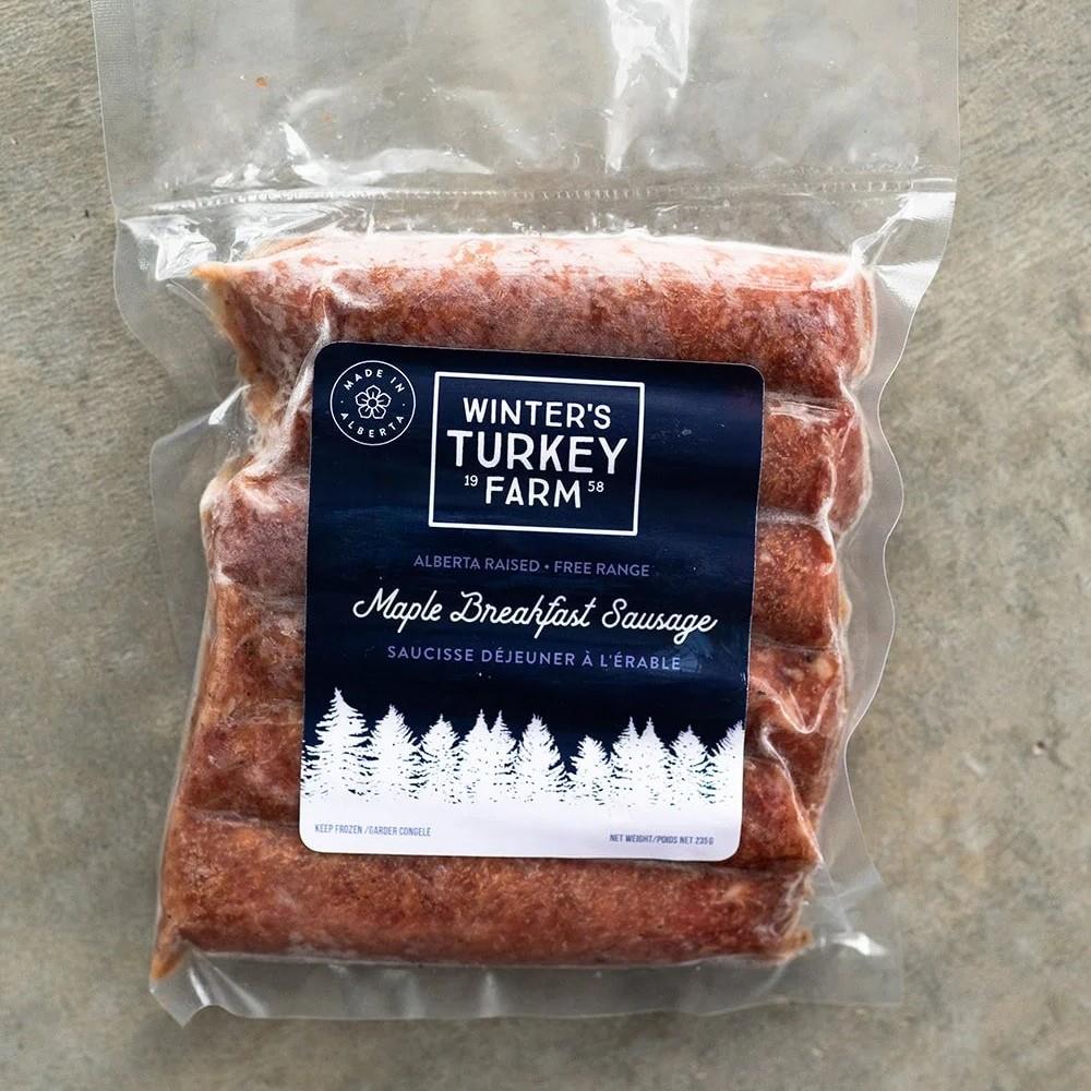TURKEY SAUSAGE - MAPLE BREAKFAST