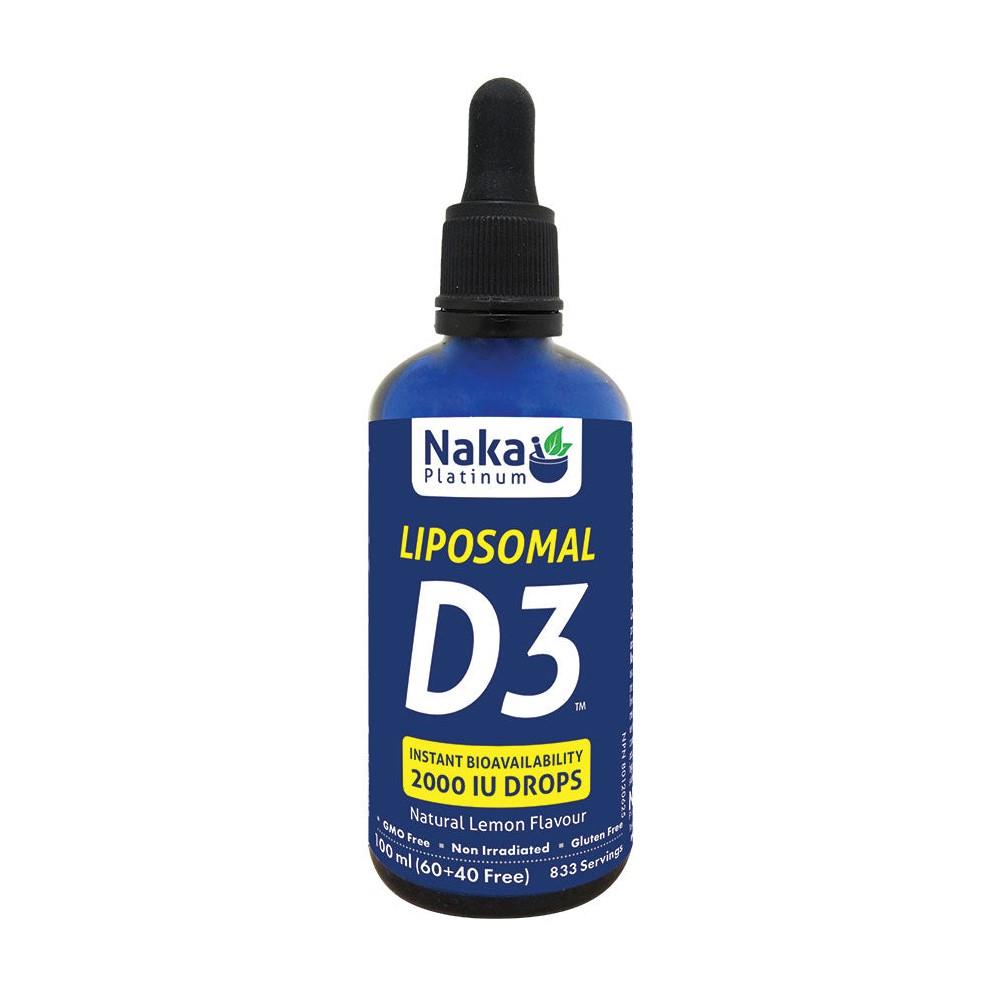 NAKA D3 LIPOSOMAL 2000IU 100ml (60+40)