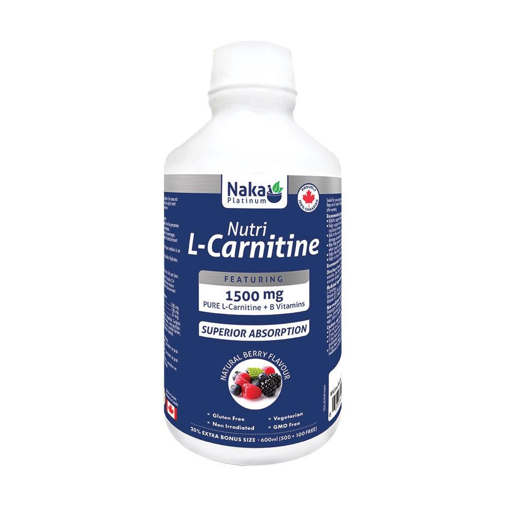 NAKA L-CARNITINE + B VITAMINS 600ml (500+100)