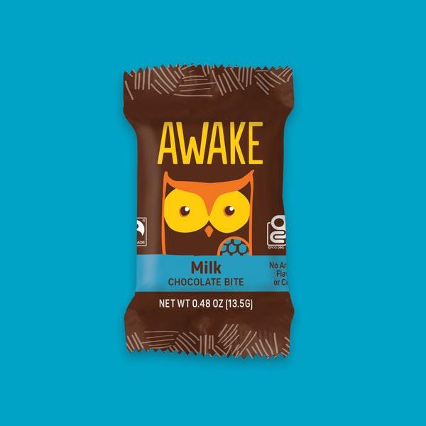 CAFFEINE CHOCOLATE BITES - MILK CHOCOLATE / 15g