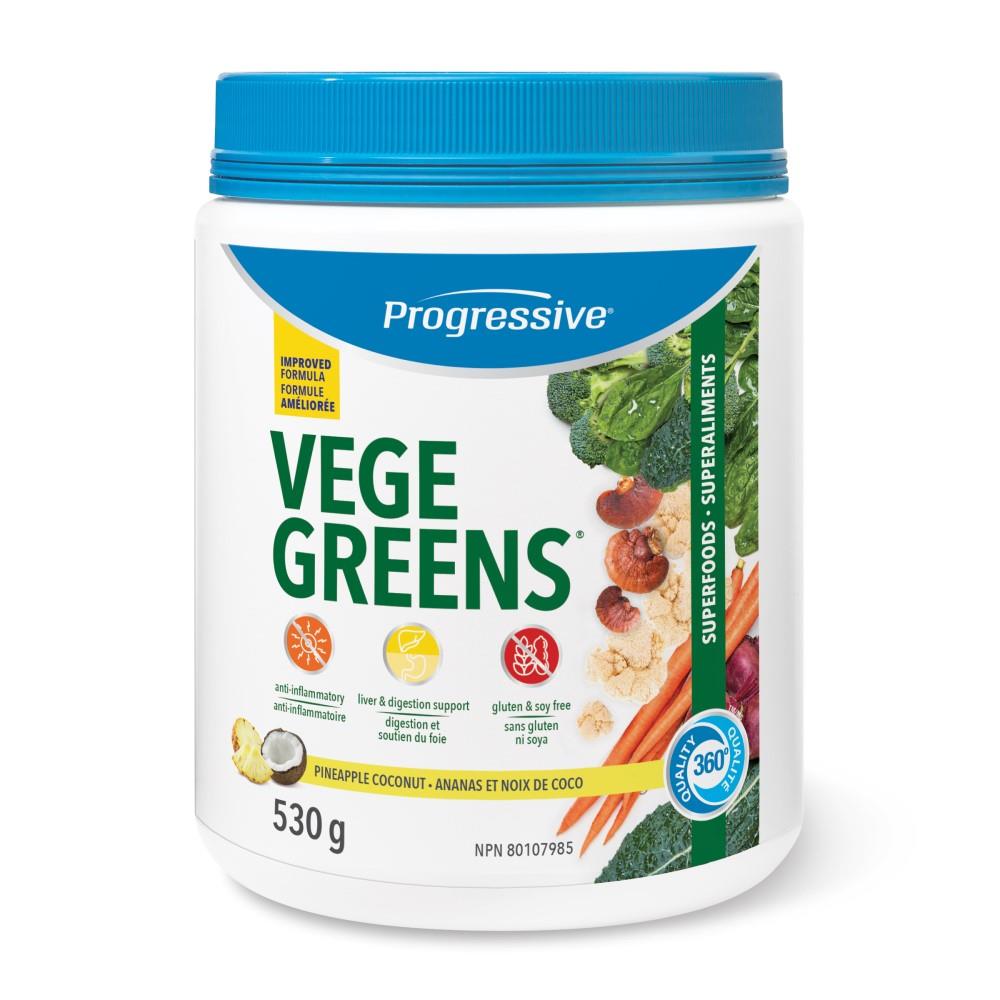 PROGRESS VEGEGREENS - PINEAPPLE COCONUT / 530g