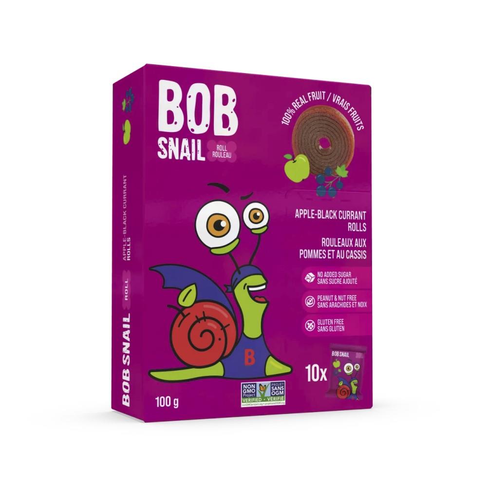 BOB SNAIL FRUIT SNACK BLACK CU 6x14g