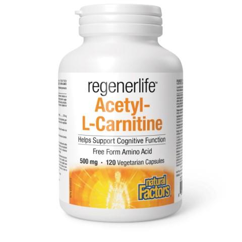 NF REGENERLIFE ACETYL-L-CARNITINE 500mg / 120 VCAPS