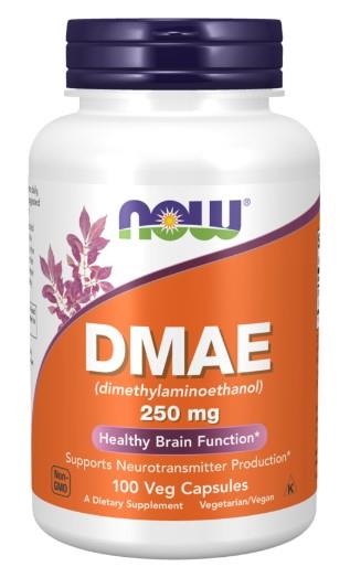 NOW DMAE 250MG 100 VCAPS