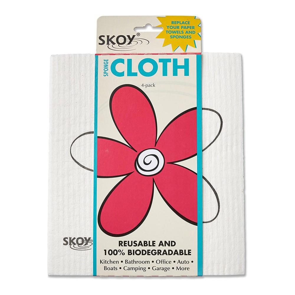 SPONGE CLOTH - WHITE / 4 PACK