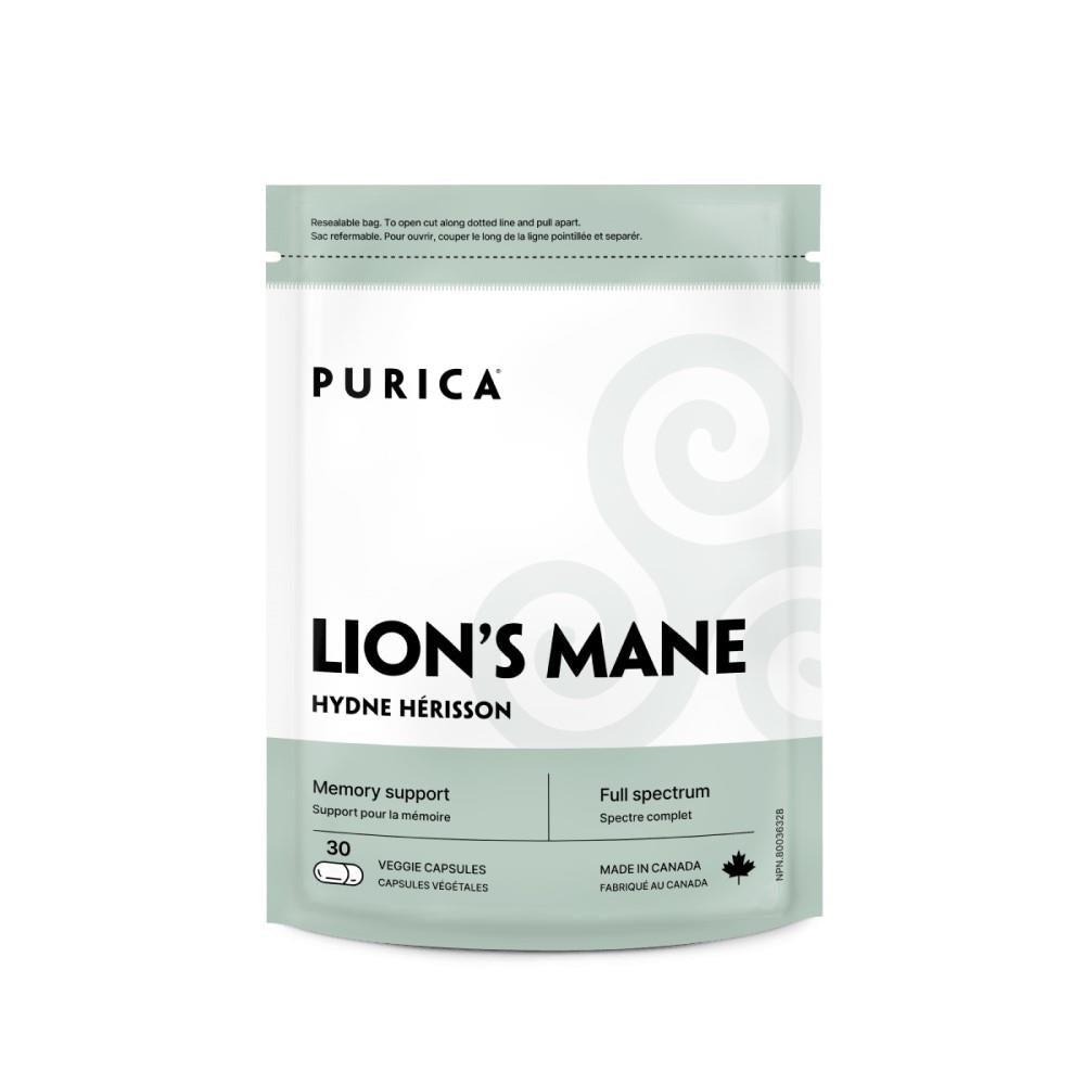 PURICA LION'S MANE 400mg / 30 VCAPS