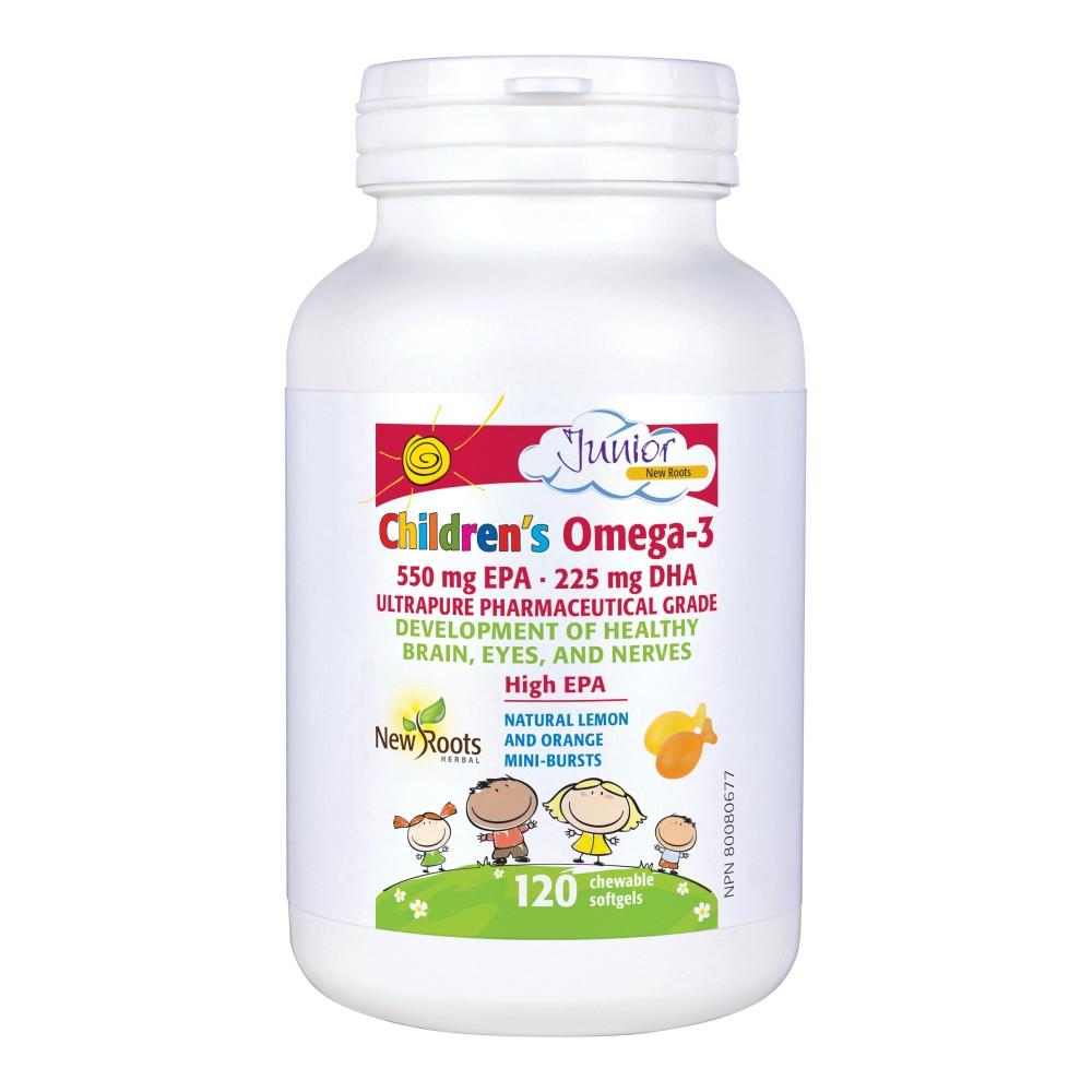 NR CHILDREN'S OMEGA-3 120 SGELS