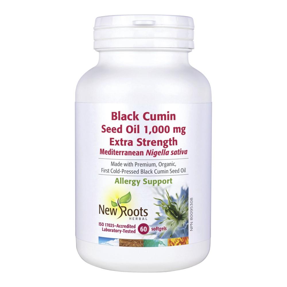 NR BLACK CUMIN SEED OIL XSTR 1000mg / 60 SGELS