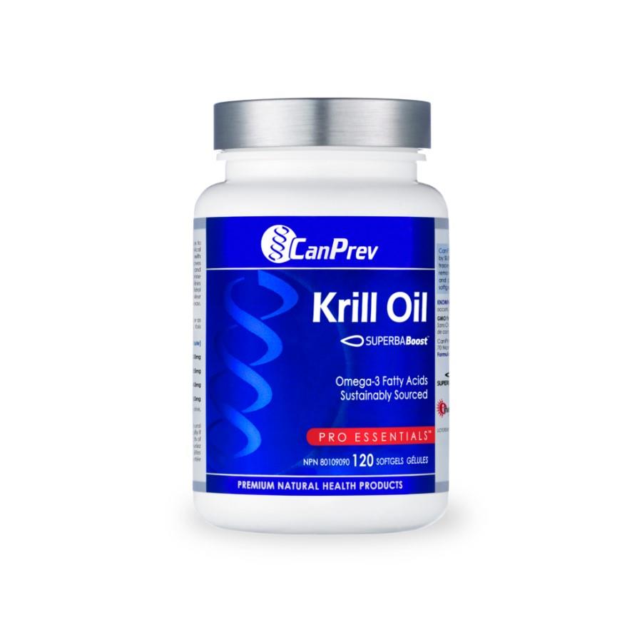 CANPREV KRILL OIL 120 SGELS