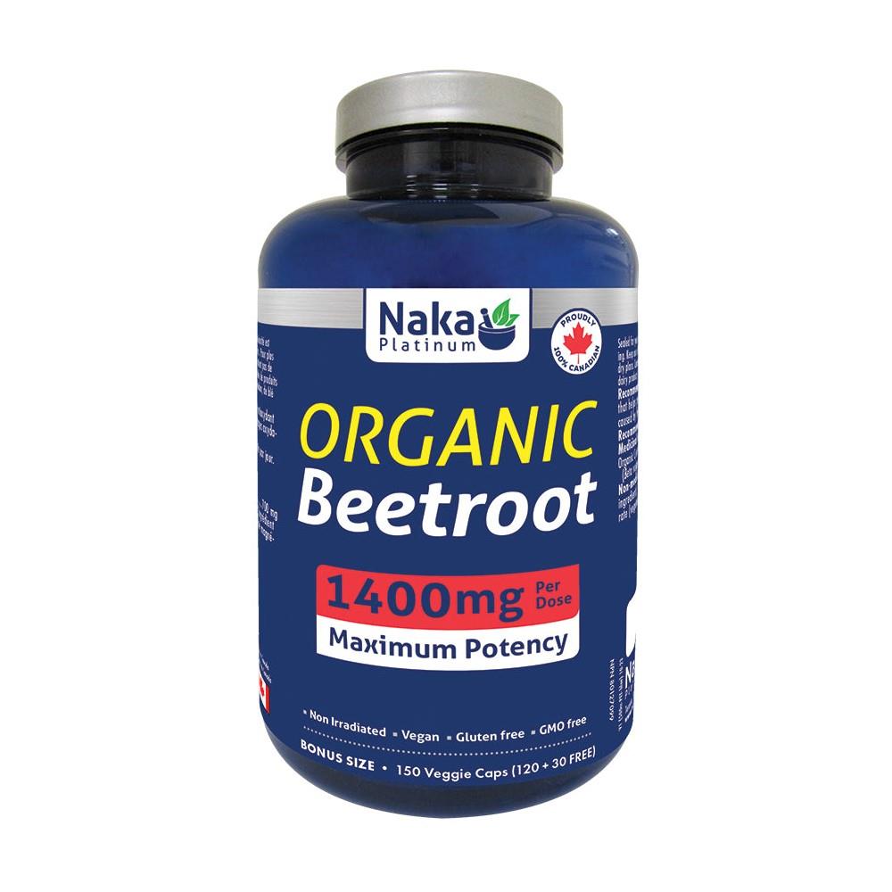 NAKA BEETROOT ORGANIC 700mg / 150 VCAPS