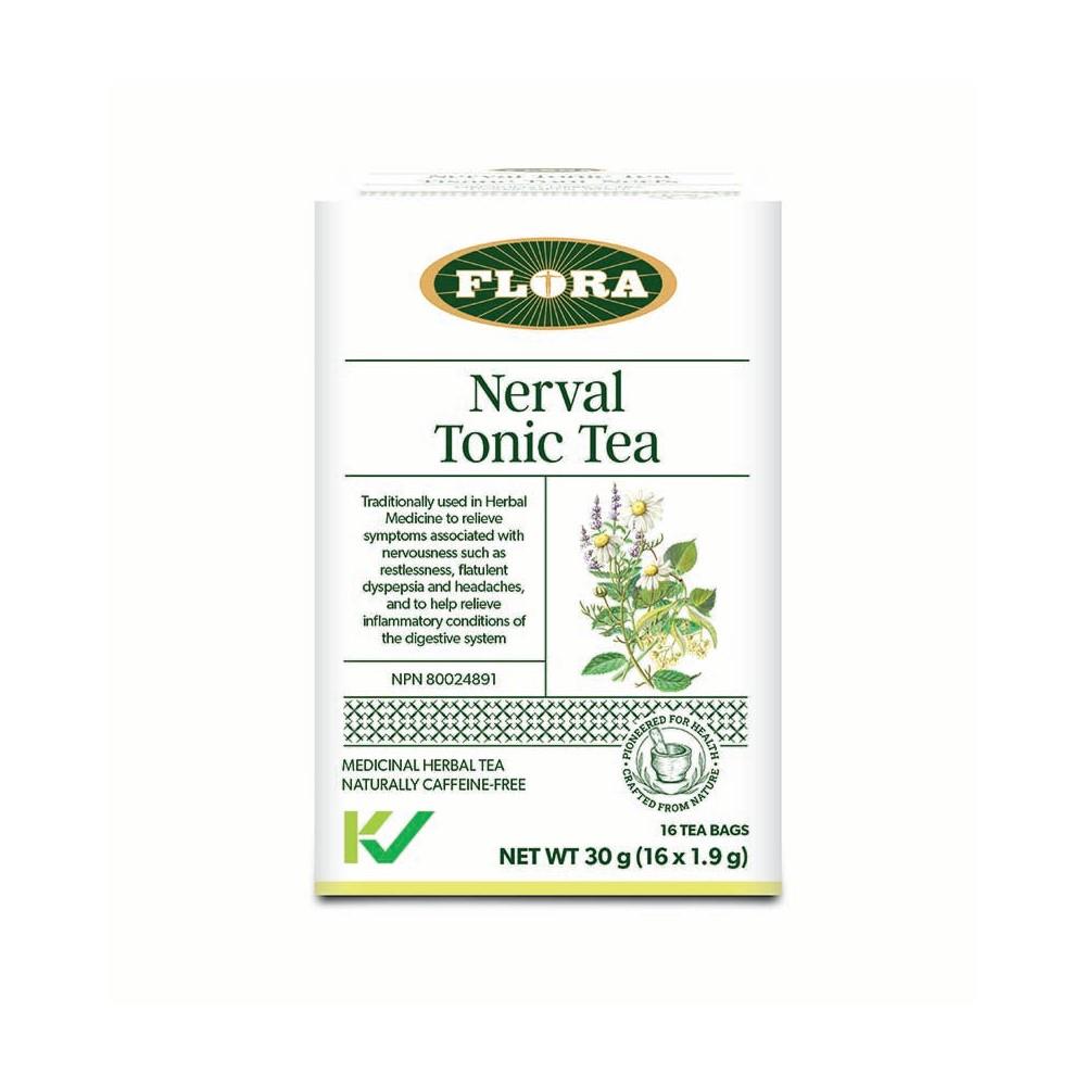 FLORA TEA NERVAL TONIC 16 TBAGS