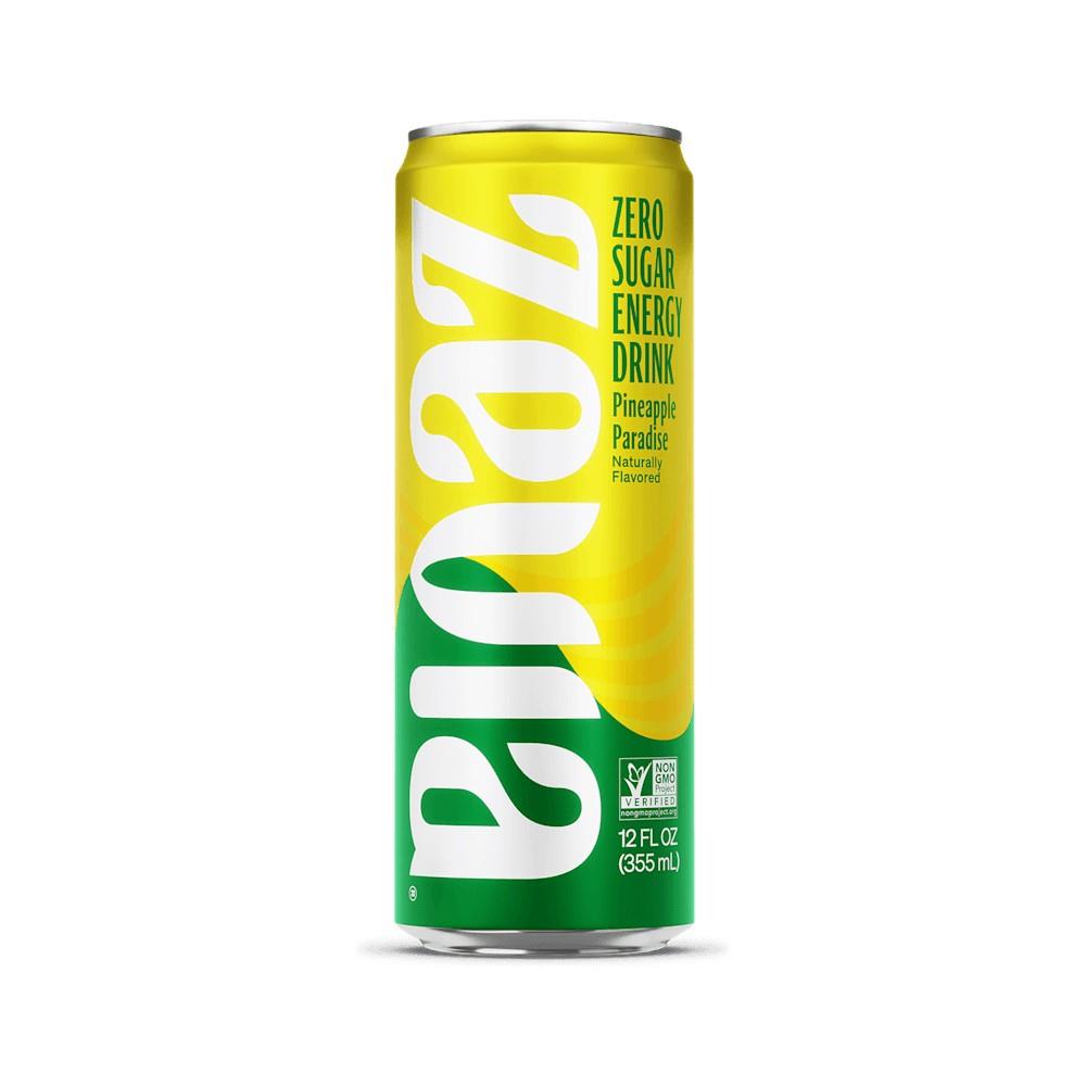 ZEVIA ENERGY PINEAPPLE 355ml
