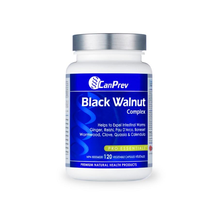 CANPREV BLACK WALNUT COMPLEX 120 VCAPS