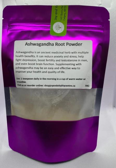 JOY+ ASHWAGANDHA ROOT POWDER 70g