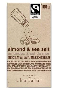 GALERIE AU CHOC BAR ALMOND 100g