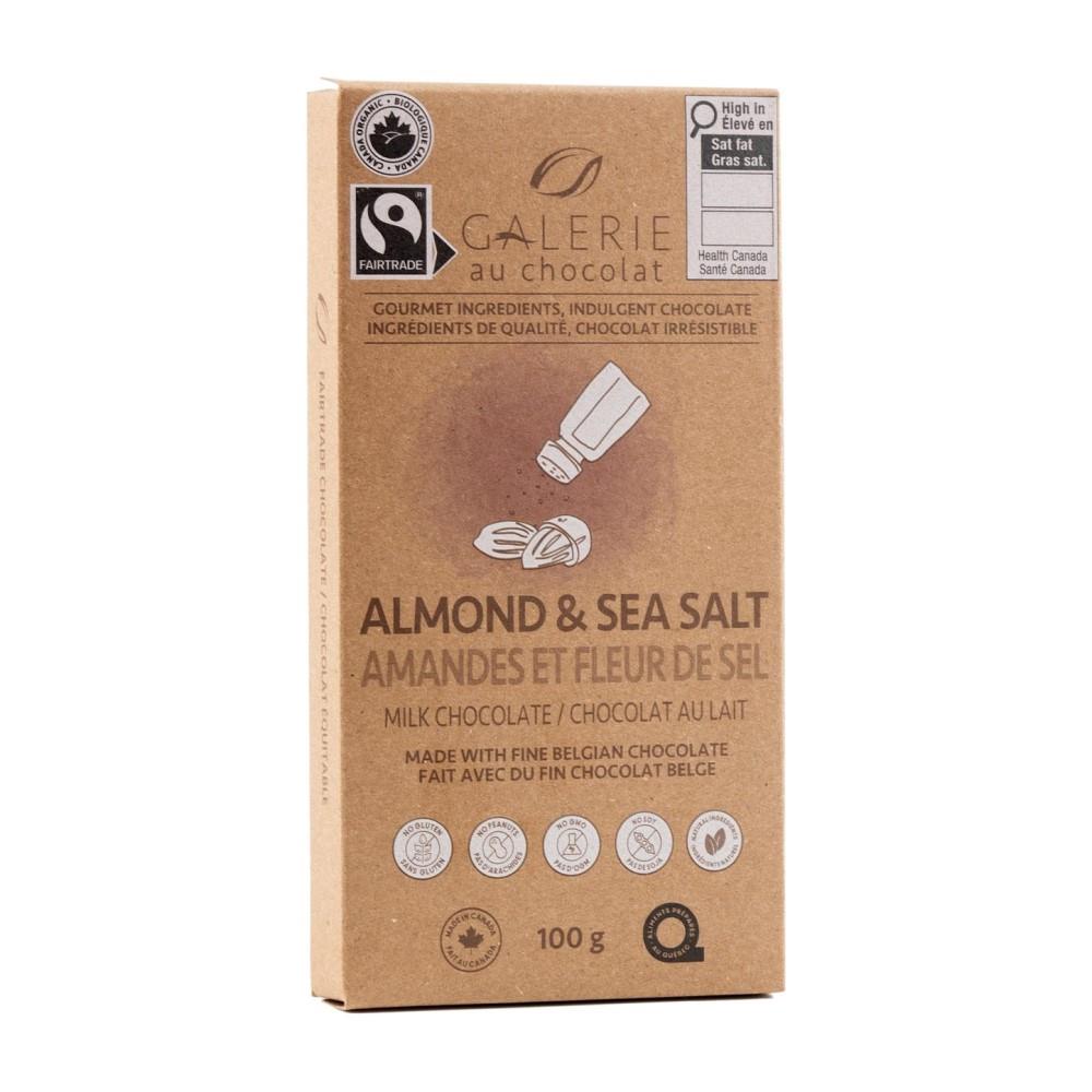 GALERIE AU CHOC BAR ALMOND 100g