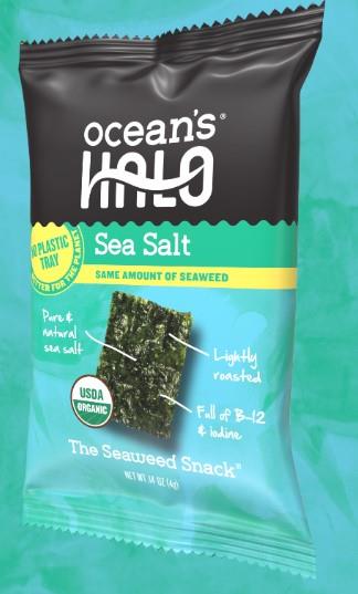 OCEHAL SEAWEED SNACKS SEA SALT 5 PACK