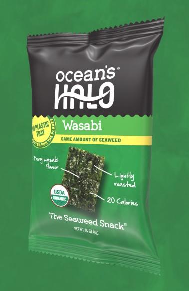OCEHAL SEAWEED SNACK WASABI 5 PACK