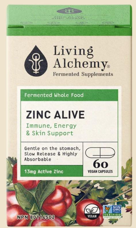 LIVALC ZINC ALIVE 60 VCAPS