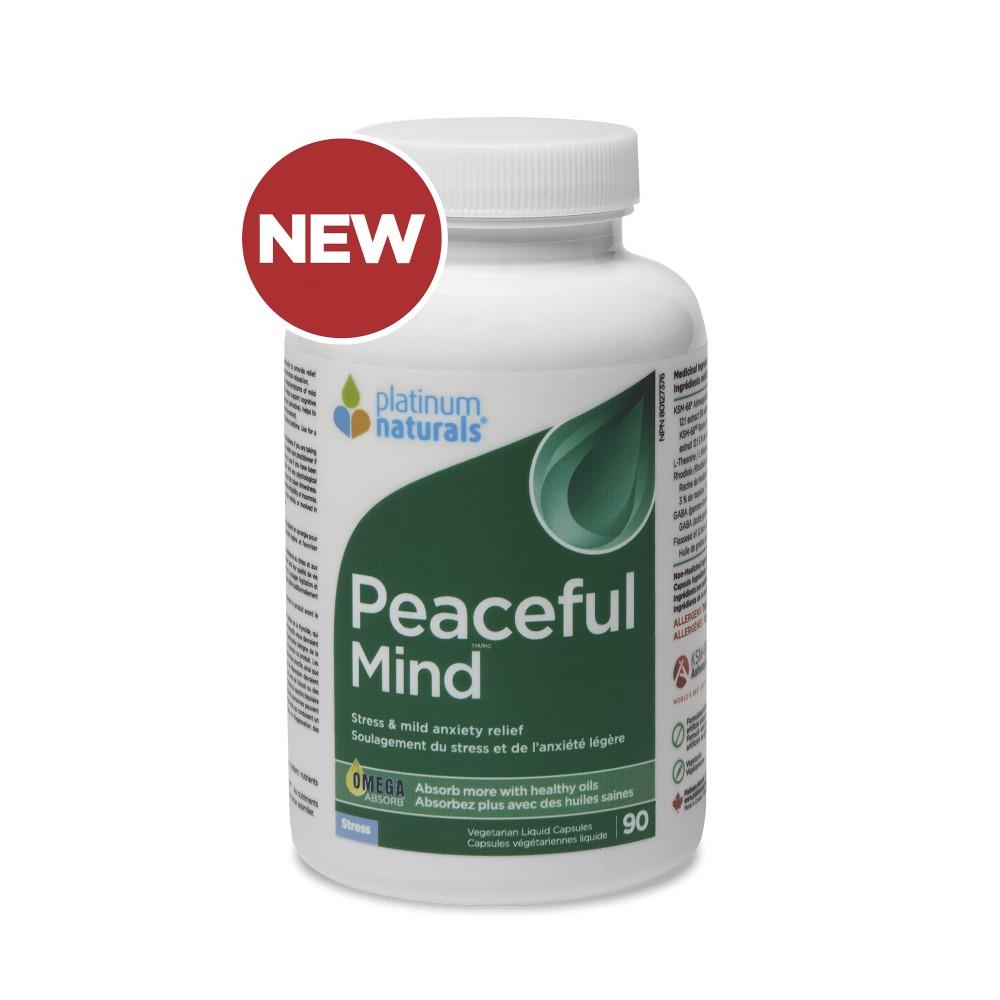 PLATINUM PEACEFUL MIND 90 VCAPS