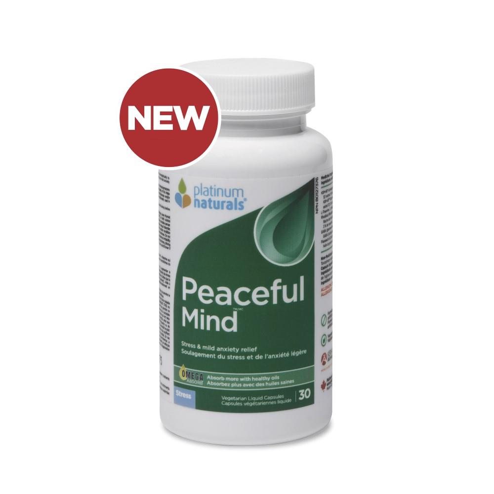 PLATINUM PEACEFUL MIND 30 VCAPS